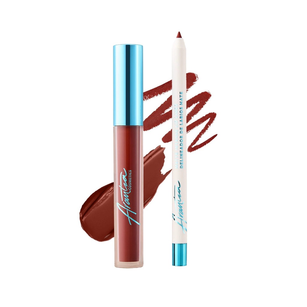 [LPDS01] Set Delineador + Labial Líquido (DARK MACCHIATO)