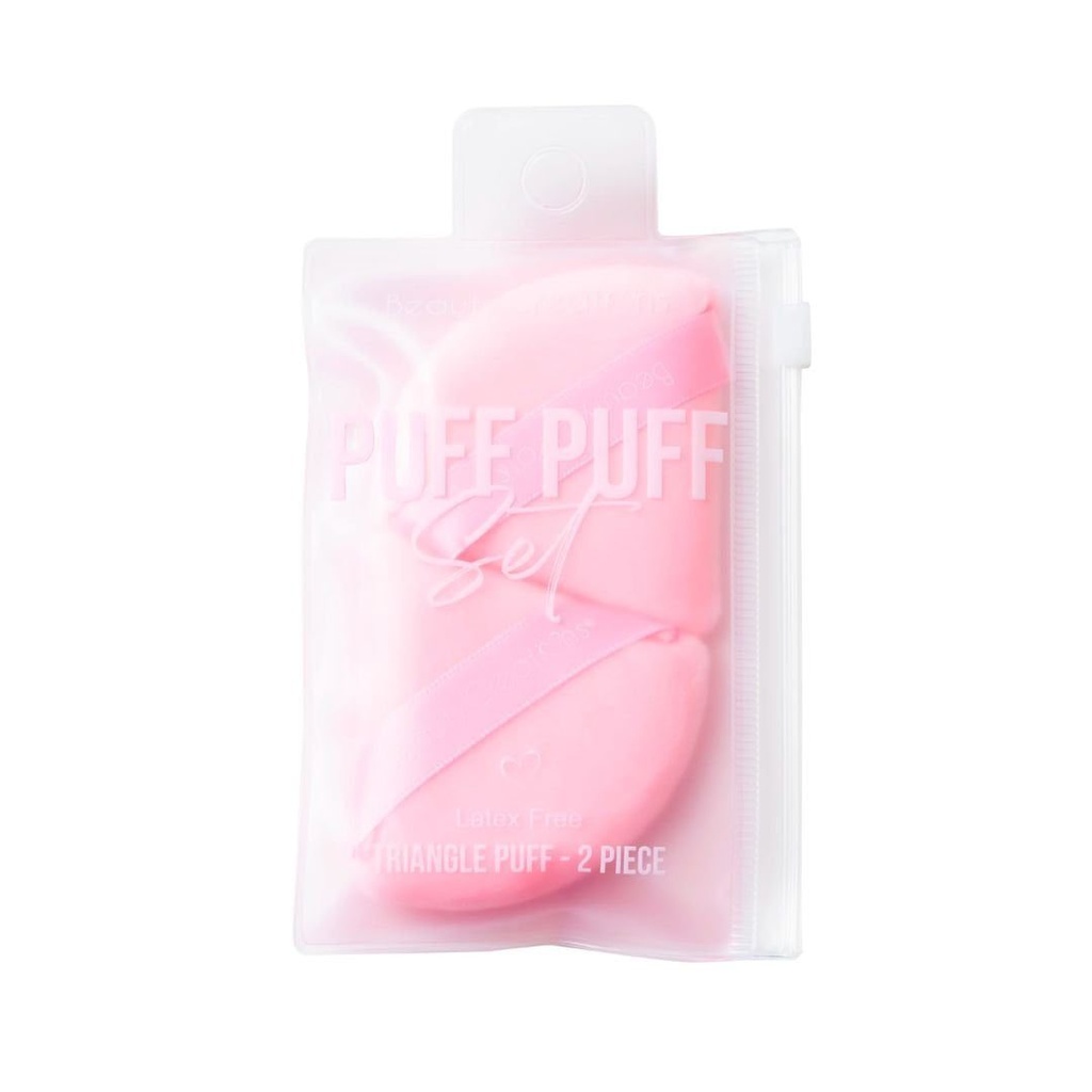 [VPP] Set Duo De Esponjas Triangulares Rosa