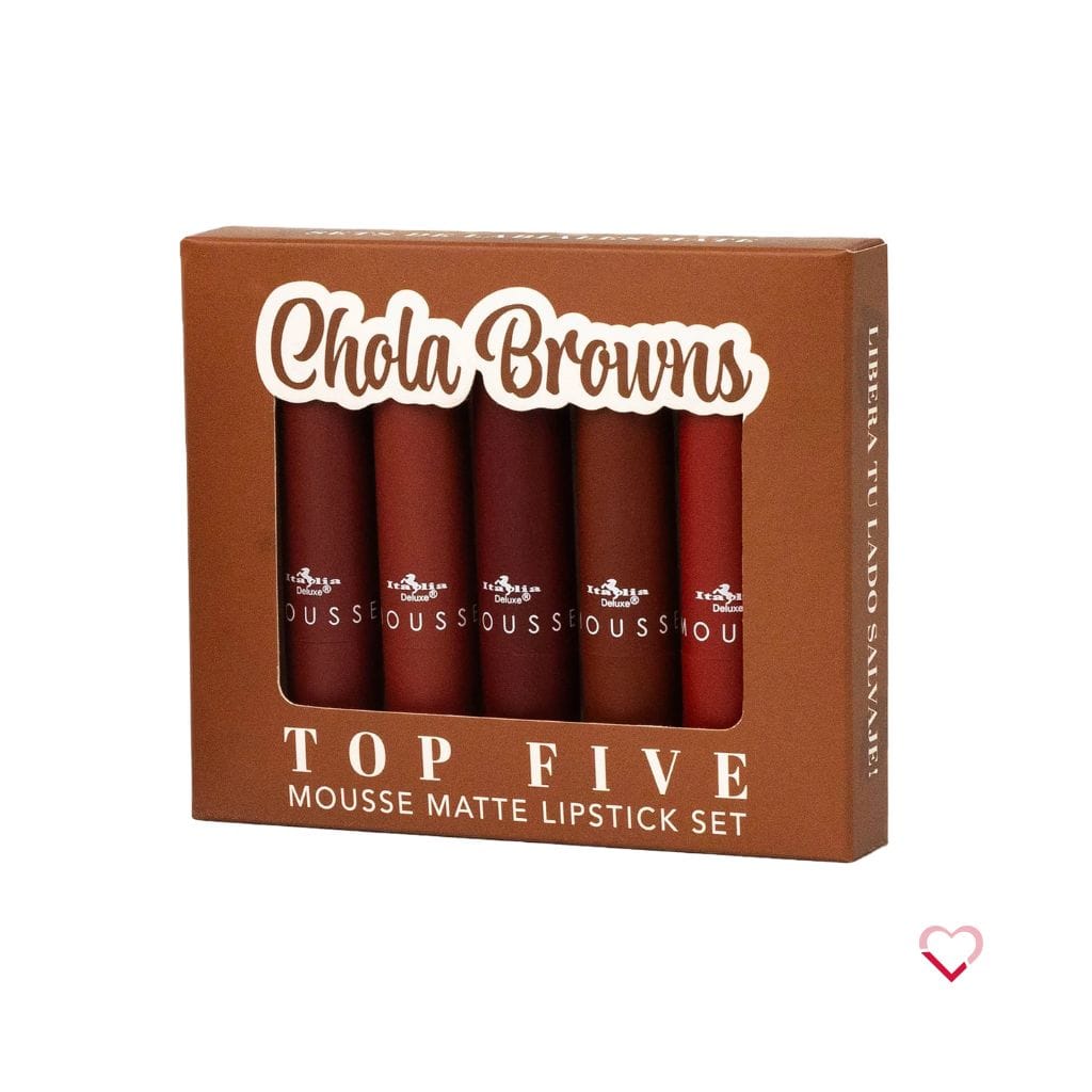 Set De 5 Labiales En Barra En Mousse