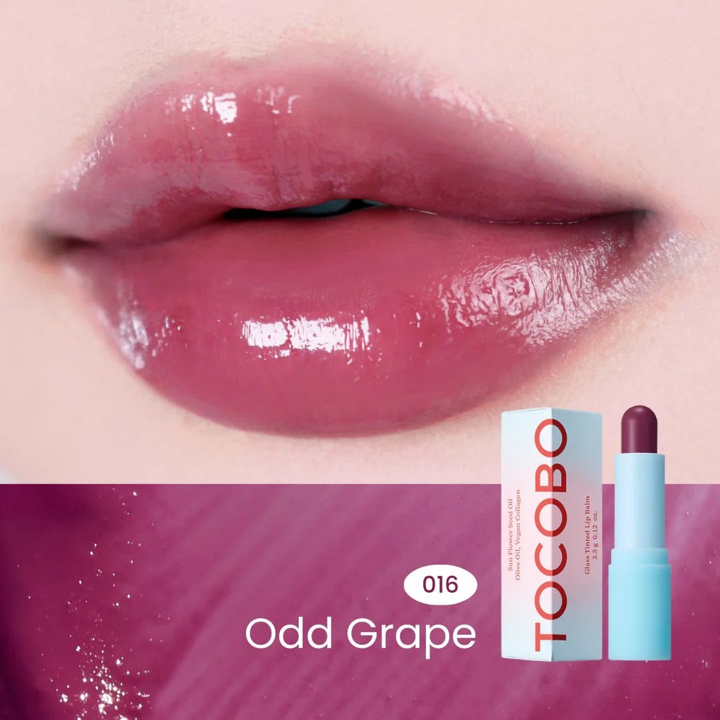 [TO-63899] Glass Tinted Balm 016 Odd Grape - Tocobo