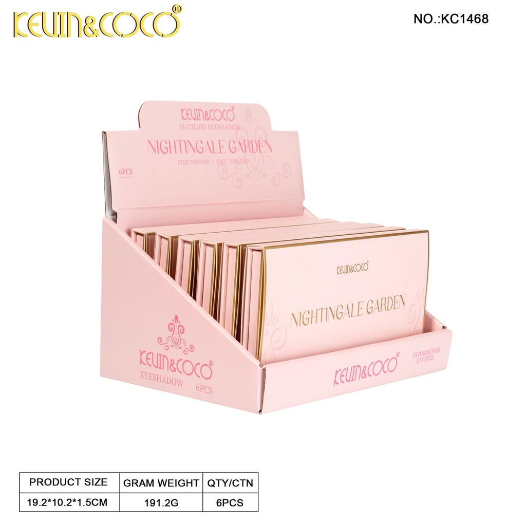 [KC1468] Paleta De Sombras Para Ojos